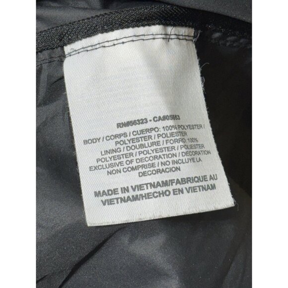 Nike Live Strong Black Windbreaker Pocket Half Zip Size Jacket Size Medium - Picture 6 of 6